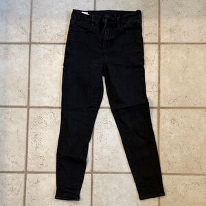American Eagle Ne(X)t Level Stretch High-Rise Black Skinny Jeans